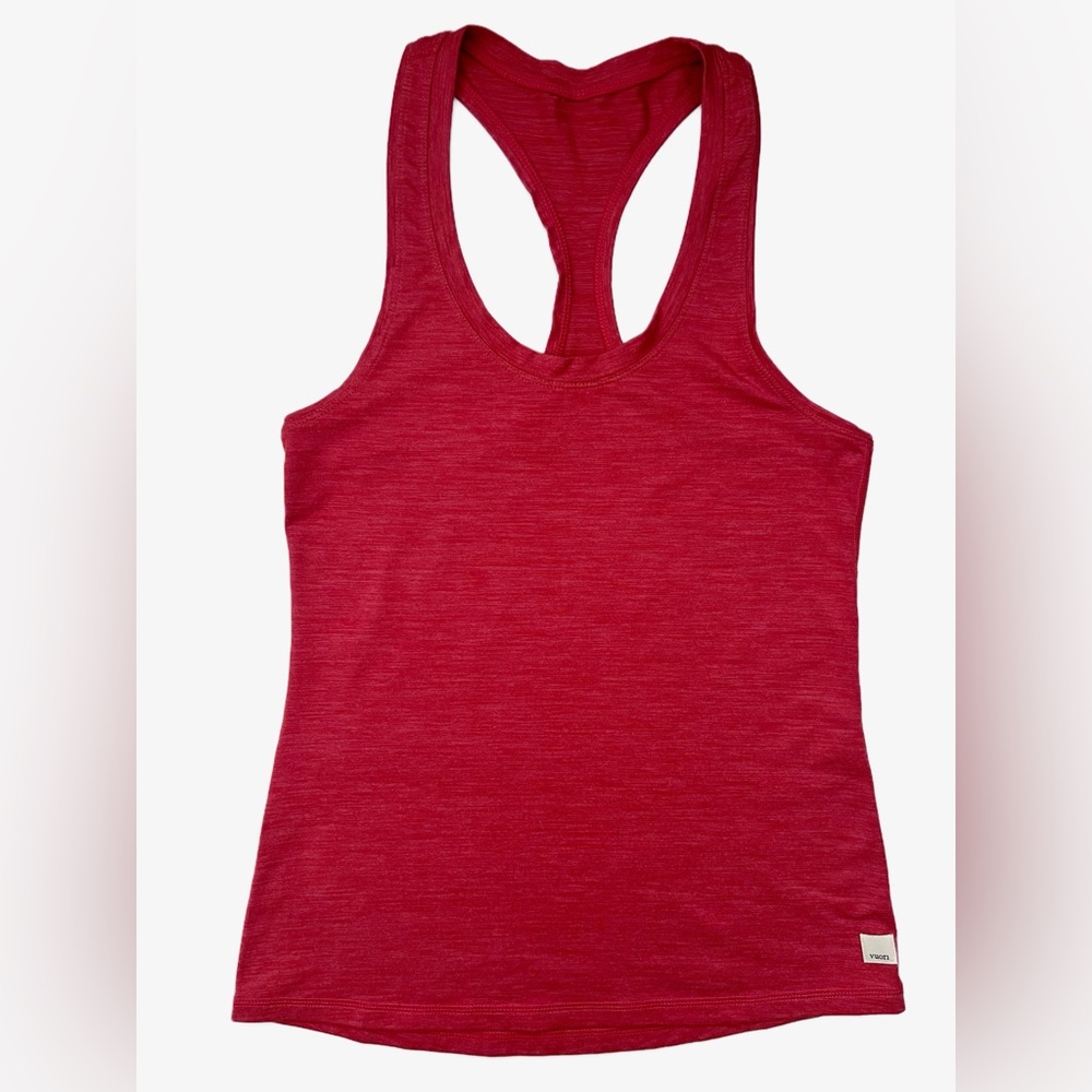 Vuori Heather Red Tank size Small